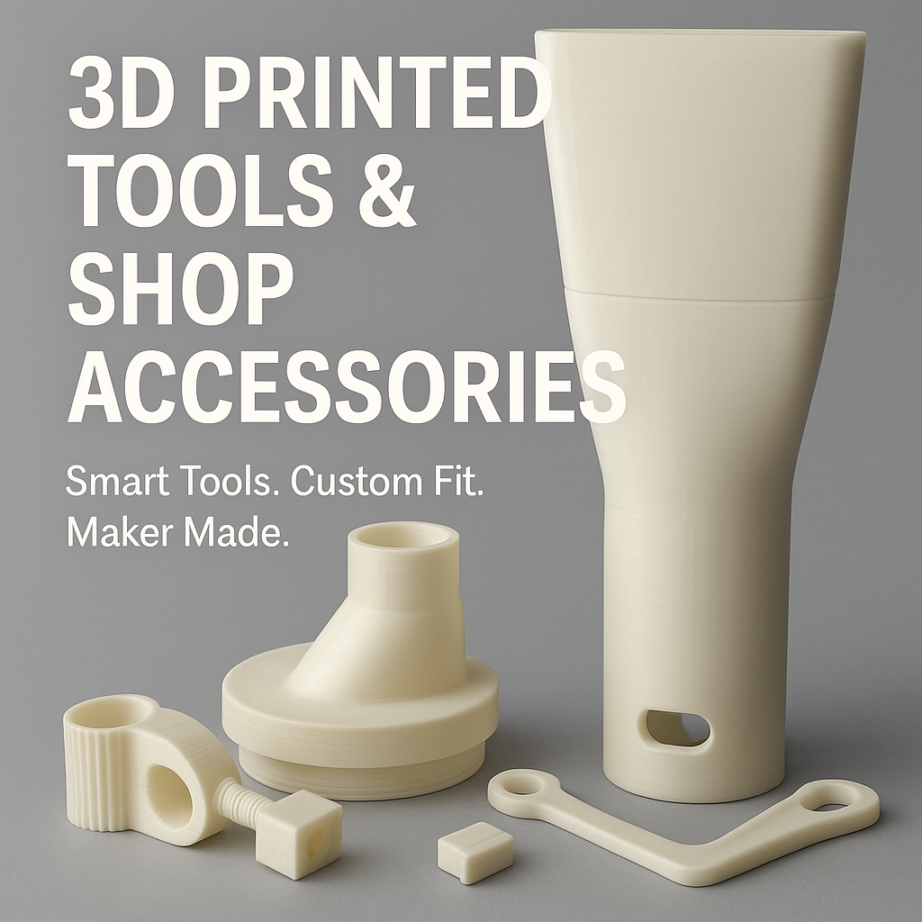 3D Printed Tools & Shop Accessories