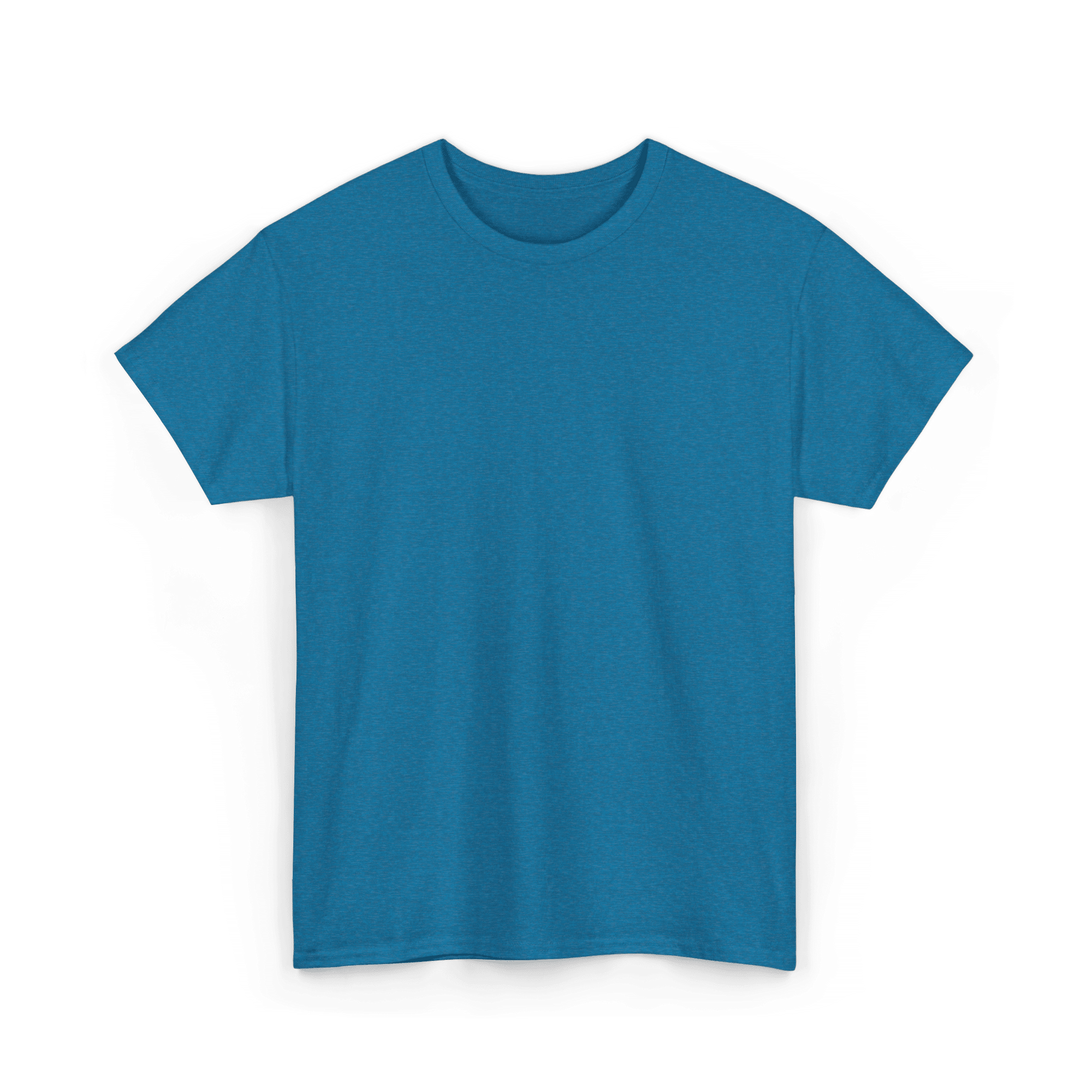 Blue Mystery T-Shirt on premium heavy cotton.