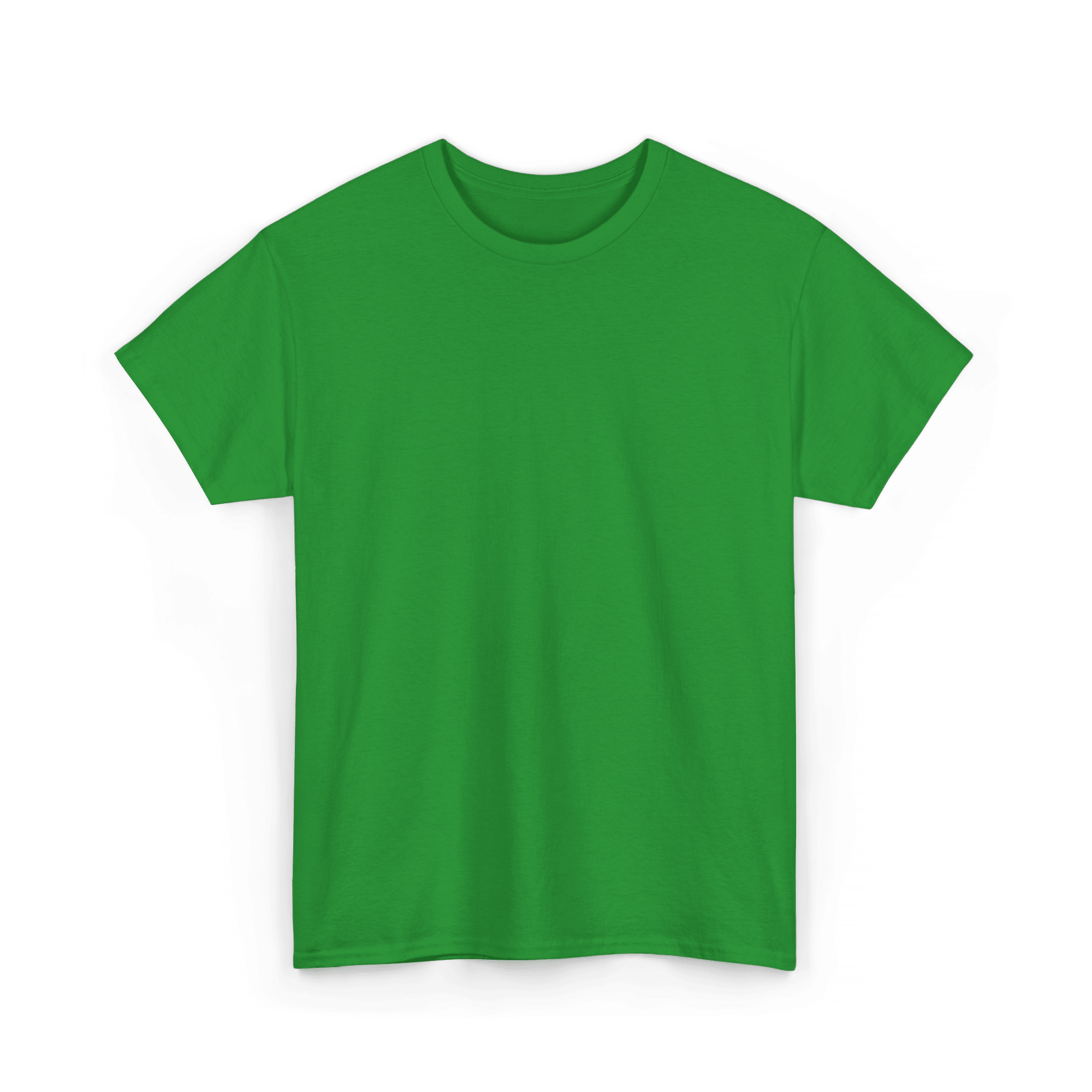 Green heavy-cotton Mystery T-Shirt – A Surprise Worth Opening with a random design from our Iowa shop.