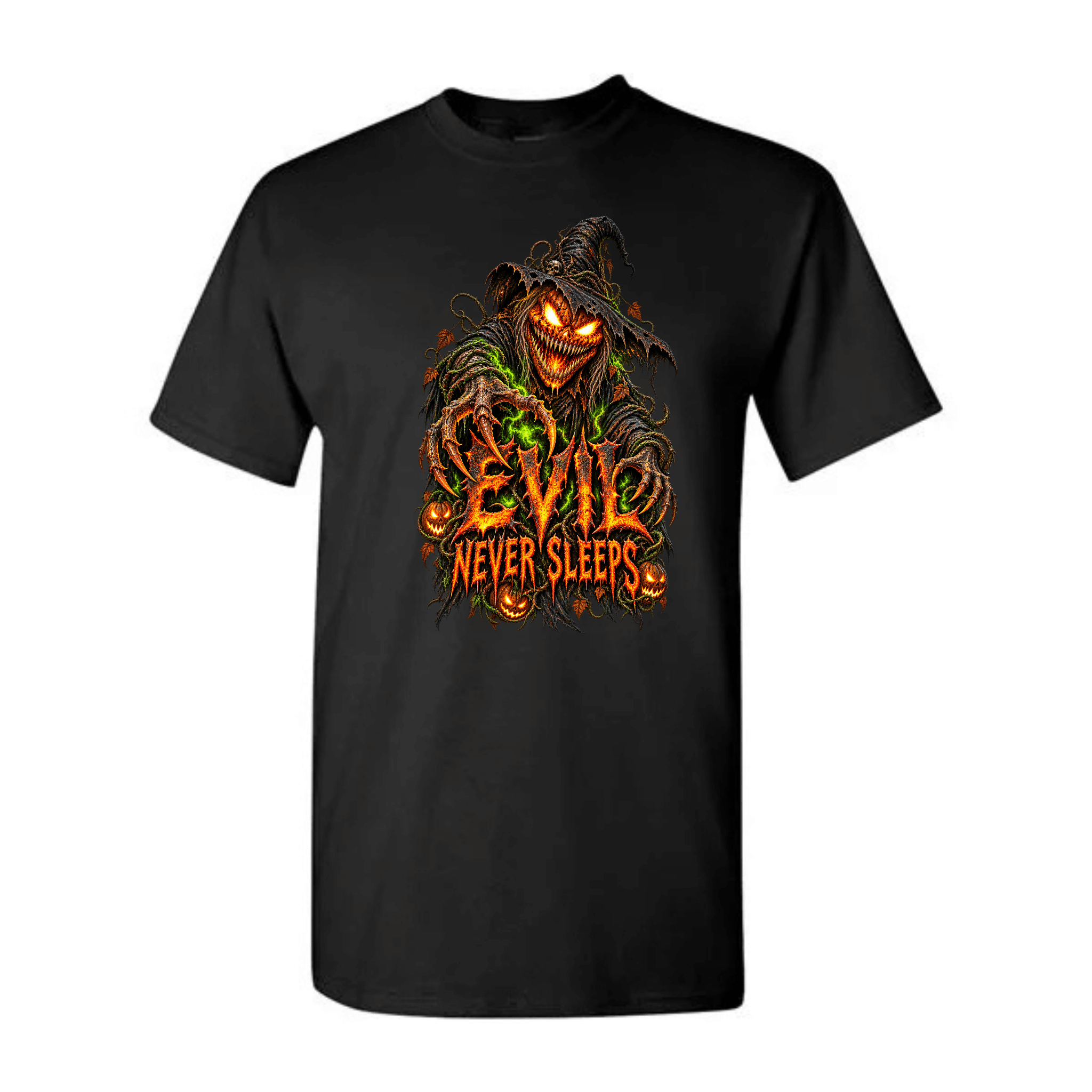 Lumina And Ash Evil Never Sleeps Premium Graphic Tee