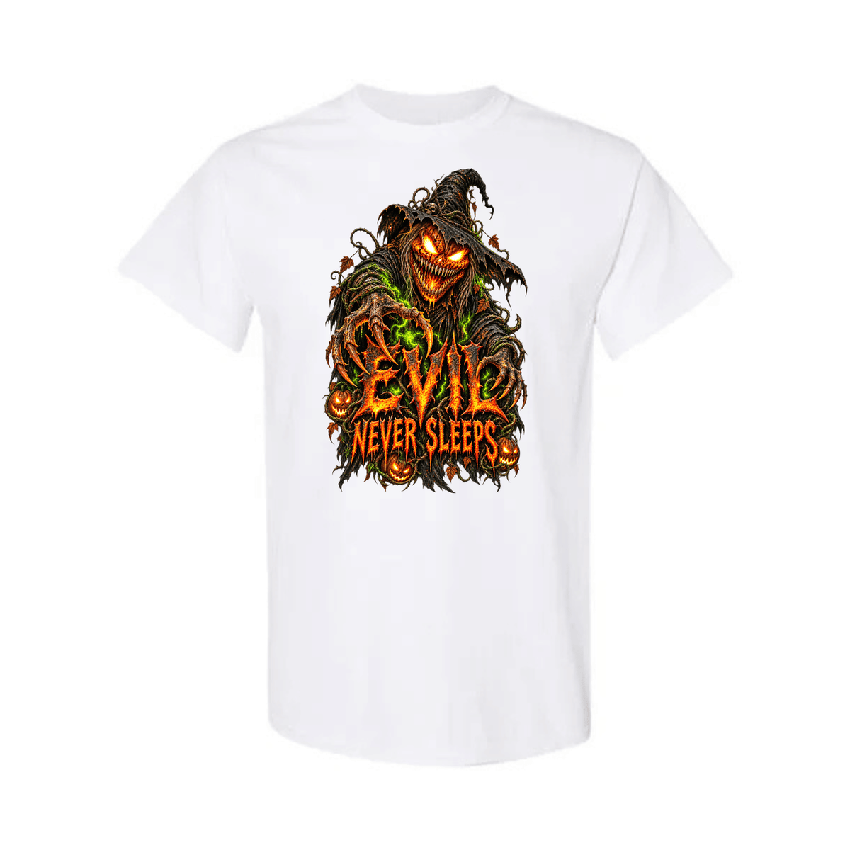 Lumina And Ash Evil Never Sleeps Premium Graphic Tee