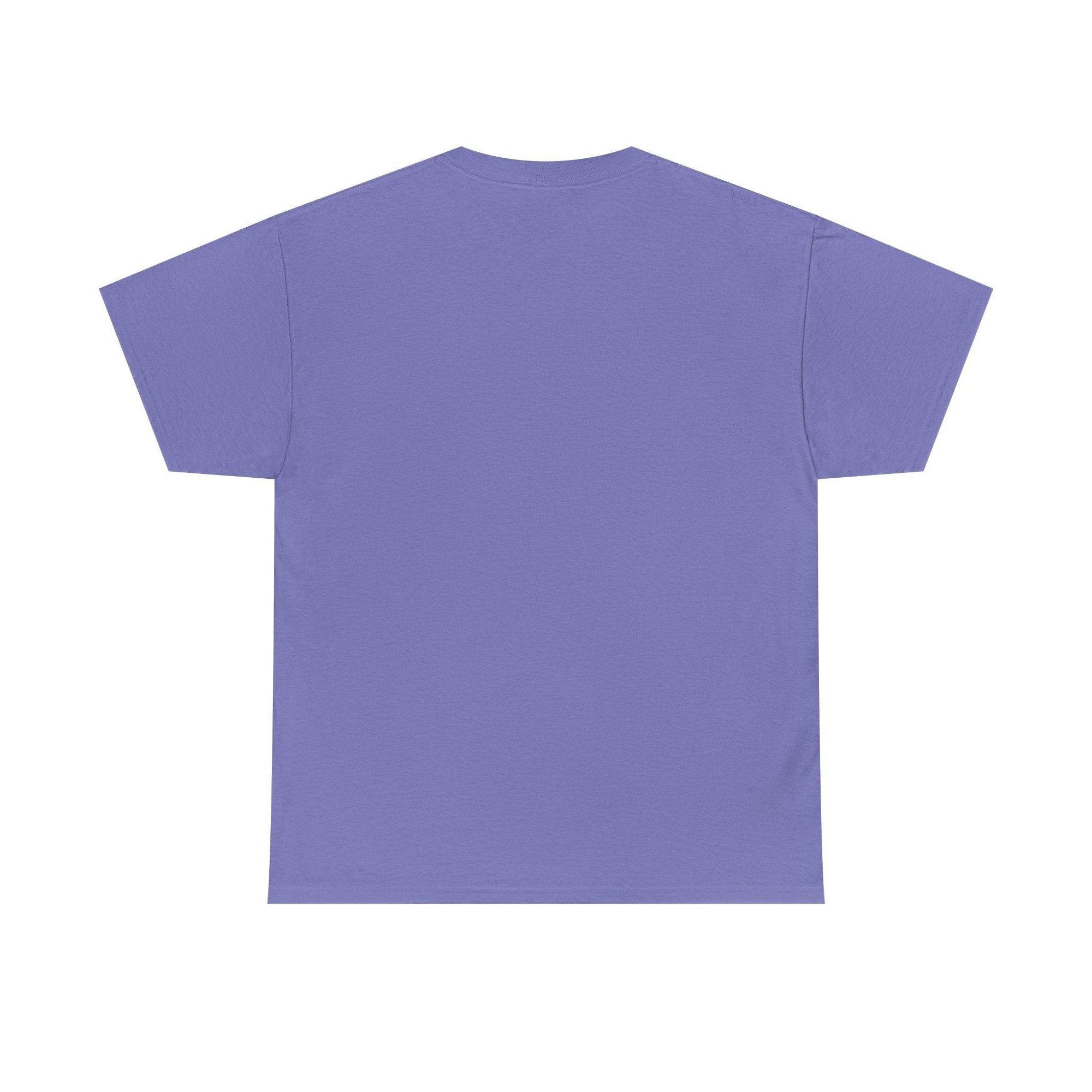 G500B Youth T-shirt in lavender, plain back view.