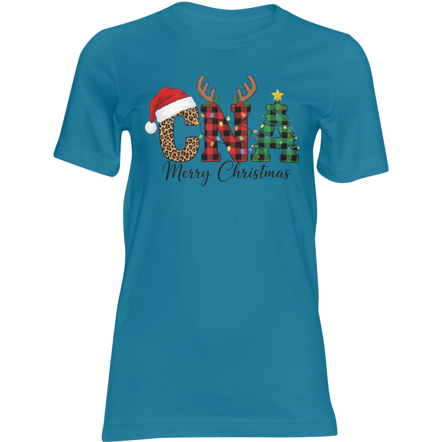 CNA Christmas T Shirt Unisex Graphic Holiday Tee For Men Women Gift Winter Comfort
