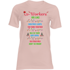 Funny Christmas coworker gift tee: Co-Workers are like Christmas lights; half don’t work, the other half aren’t bright.