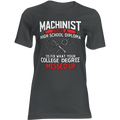 Black t-shirt with humorous text and graphic design on a transparent background