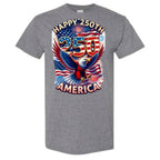 Vibrant America 250 Gildan 5000 T Shirt Outlaughs Mondays