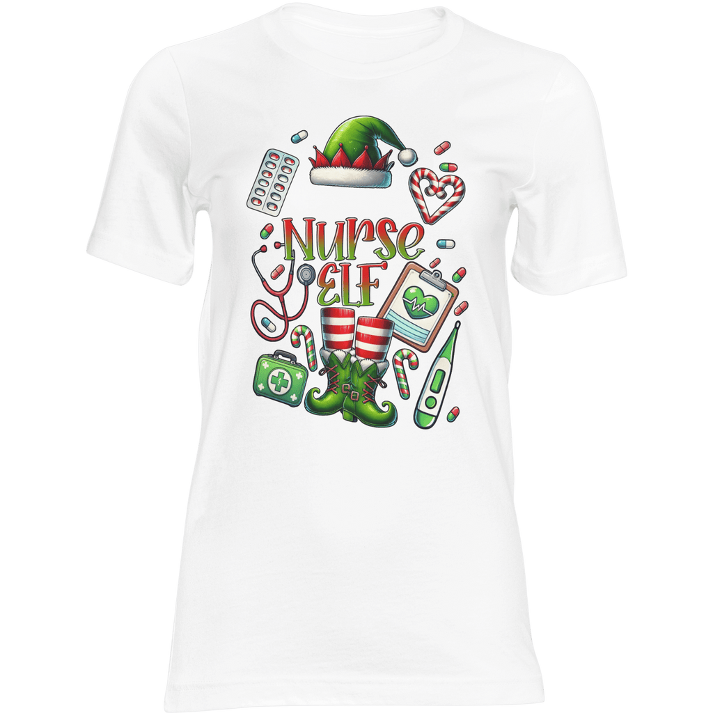 Nurse Christmas T Shirt Funny Holiday Medical Theme Tee For Nurses Perfect Gift Idea For Christmas Parties