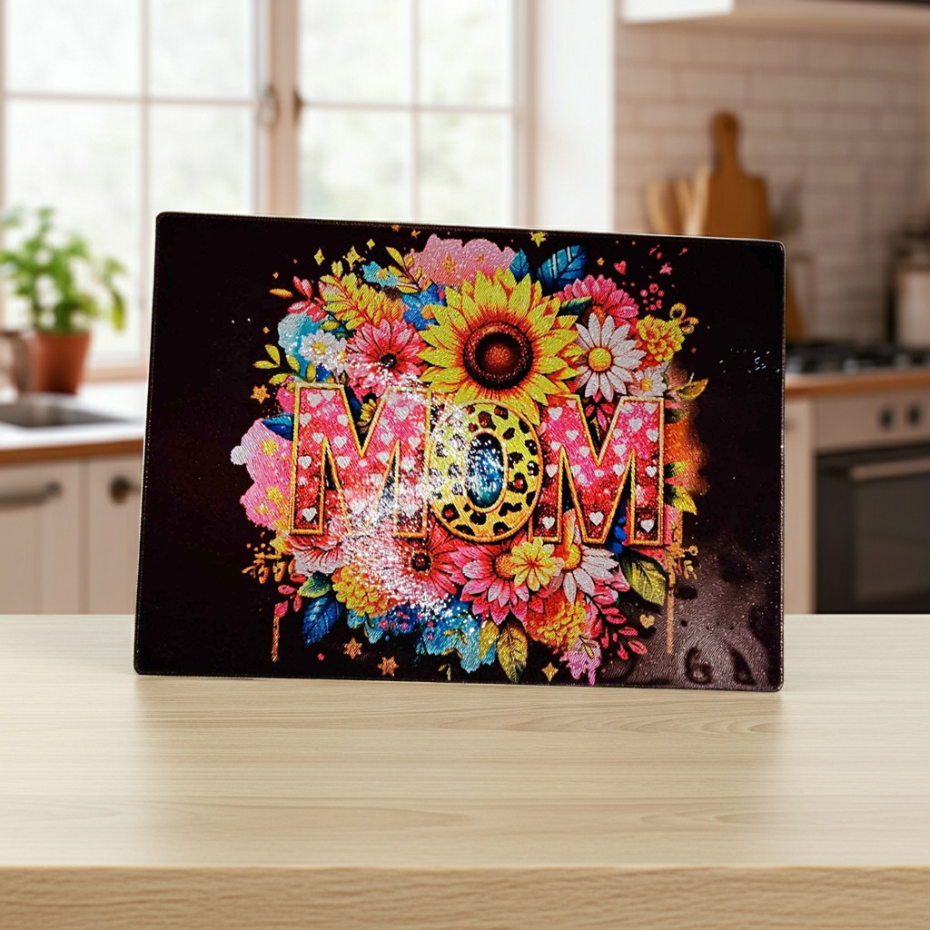 Customizable Durable Glass Cutting Board | Shatter Resistant Glass & Glass Cutting Board Durable