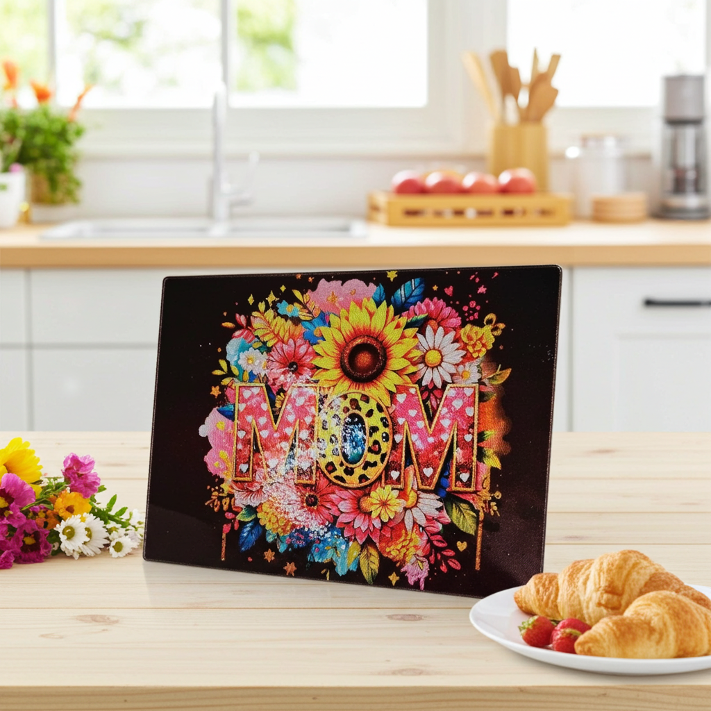 Customizable Durable Glass Cutting Board | Shatter Resistant Glass & Glass Cutting Board Durable