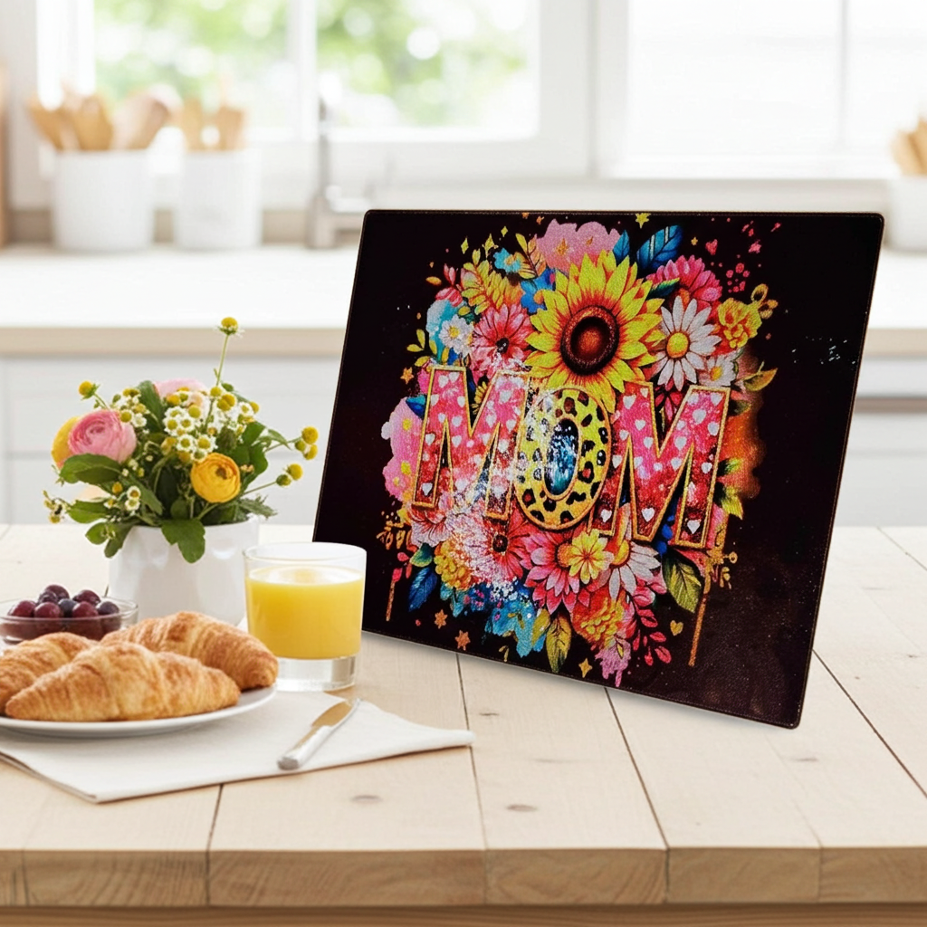 Customizable Durable Glass Cutting Board | Shatter Resistant Glass & Glass Cutting Board Durable